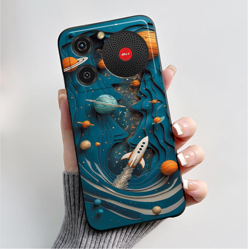 Для Nubia Music Case Z2353 Бабочки Цветы Силиконовый Чехол для Телефона Для ZTE Nubia Music Funda Защита Ударопрочный Бампер Оболочка