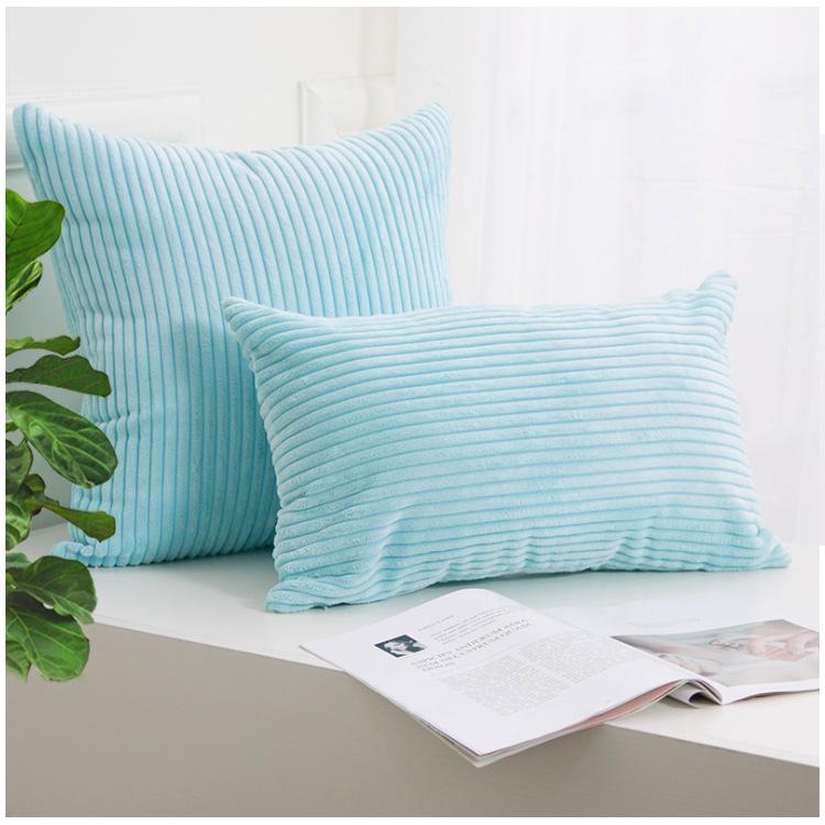 Чехол для подушки Nordic Solid Color Cordour в полоску