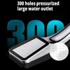 Высококачественная насадка для душа под давлением с дождевой насадкой, 300 отверстий, насадка для душа, водосберегающий фильтр, распылительная насадка, экономия воды под высоким давлением