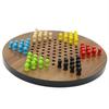 Checker Glass Marbles Wooden Tabletop Game, Chess, Card Game, Competitive Puzzle Toy with Drawer-style Storage.