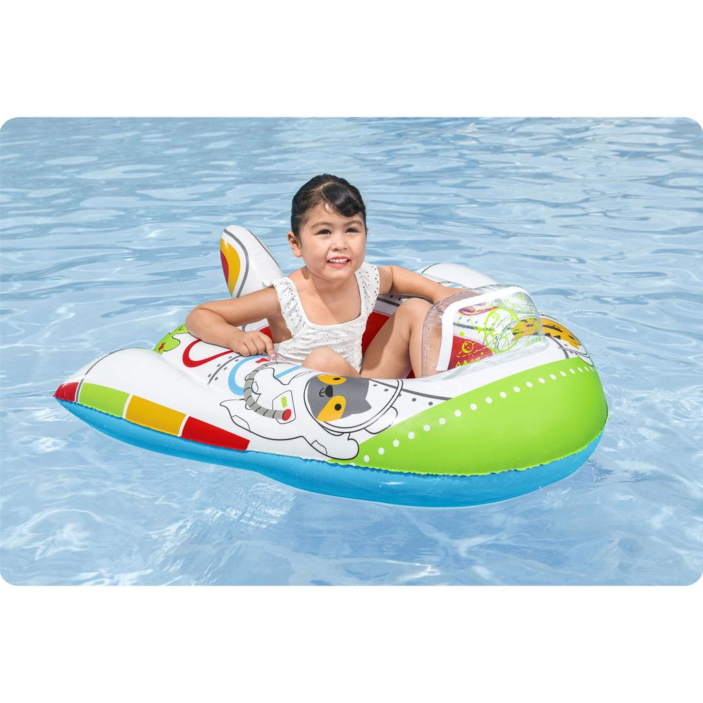 Spaceship Beach Inflatable Boat 104 X 99 Cm Bestway 34178