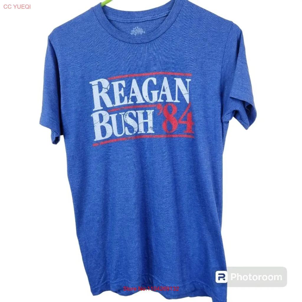 Ann Arbor Vintage Inspired Reagan Bush 84 T Shirt Small Vintage Casual Top For Everyday Wear Stylish Versatile