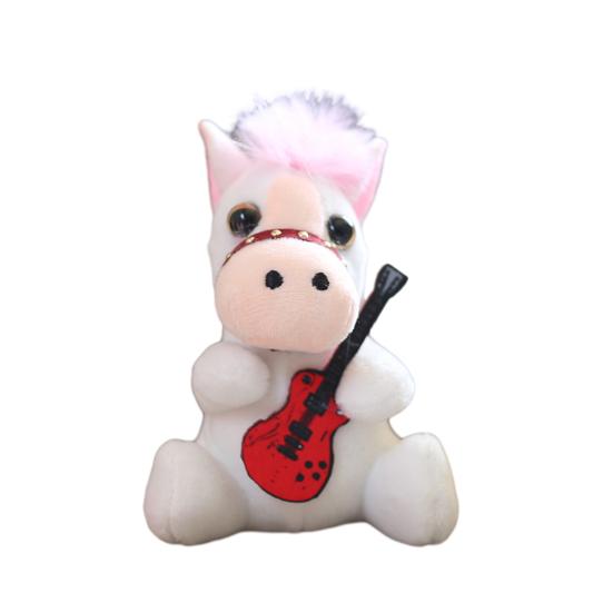 Брелок для ключей в виде куклы в мультяшном стиле, в форме лошади, кукольная фигурка, ключи, рюкзаки, машинки