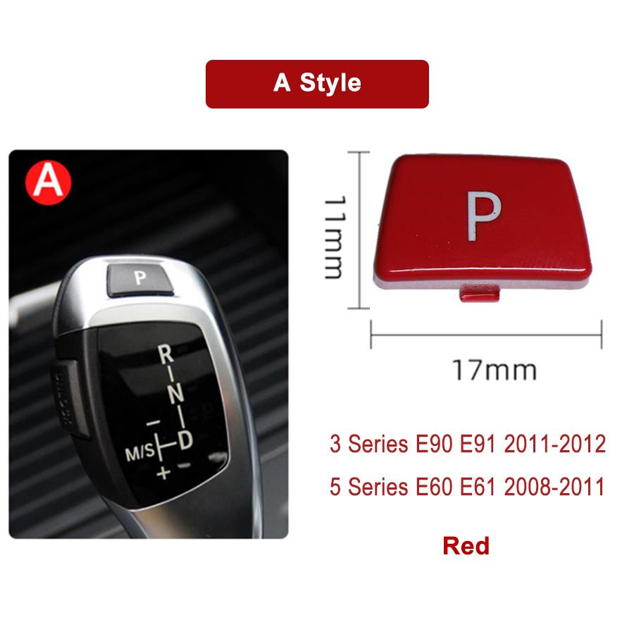 Крышка рычага переключения передач автомобиля Auto P Parking Button для BMW 3 5 7 X3 X4 X5 X6 Series E90 F30 F10 F01 F25 F26 E70 F15 F16