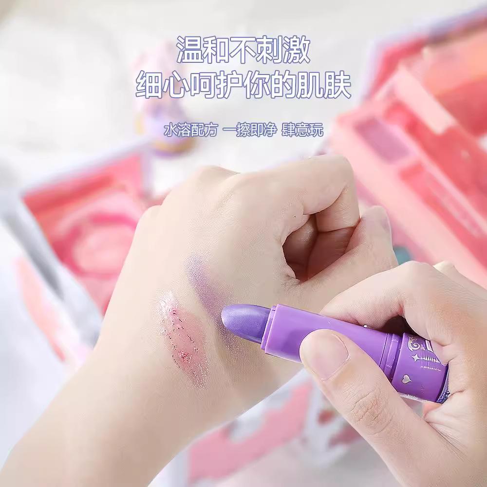 Принцесса косметический игрушечный костюм подарок на день рождения маленькой девочки роскошная специальная картина косметика коробка для девочек