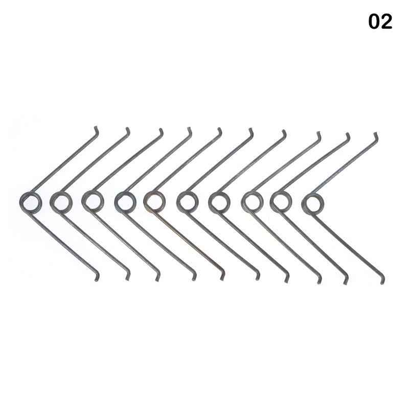 10 шт. пружина сжатия из нержавеющей стали круглая V-образная пружина для садоводства