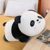 Гигантская панда плюшевая поза лежа на животе мягкая игрушка-подушка для моделирования мультяшные милые куклы для девочек милые подарки