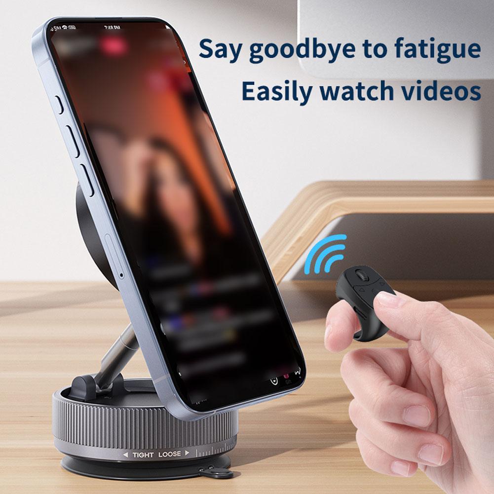 Мини Беспроводной Bluetooth Листалка Страниц, Кольцо-Пульт Дистанционного Управления на Палец для iPhone Android iPad Kindle, USB-Зарядка, Прокрутка