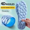 Breathable Memory Foam Massage Insoles for Shoes with Orthopedic Cushion for Sport Running