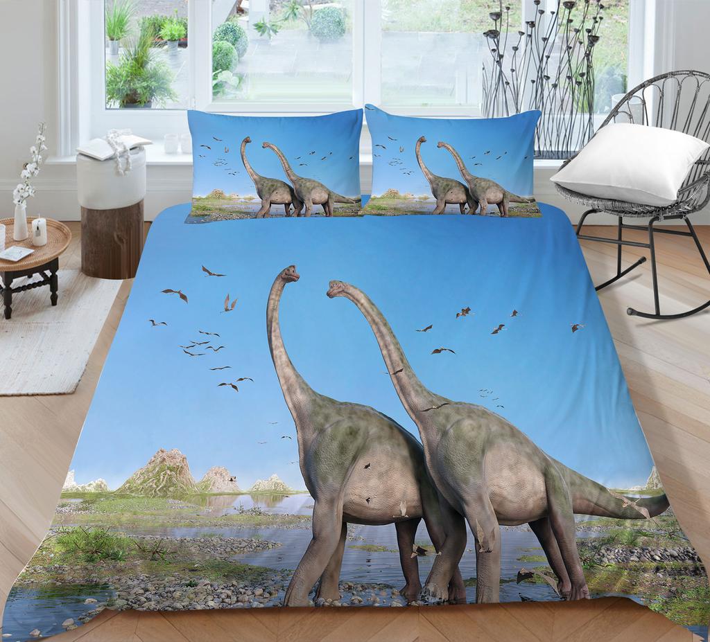 Комплект постельного белья на тему животных, роскошное пуховое одеяло и наволочка с 3D-принтом, 2/3 предмета, полноразмерное постельное белье из Австралии, Германии, США и Великобритании