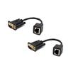 Plug and Play Male/Female To Female Ethernet Port Network Cable Adapter VGA To RJ45 VGA Extender