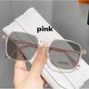 Photochromic Anti Radiation Glasses Square Sun Shades Women Men Glasses Frame Replaceable Lens Anti Blue Light Fashion Eyewear