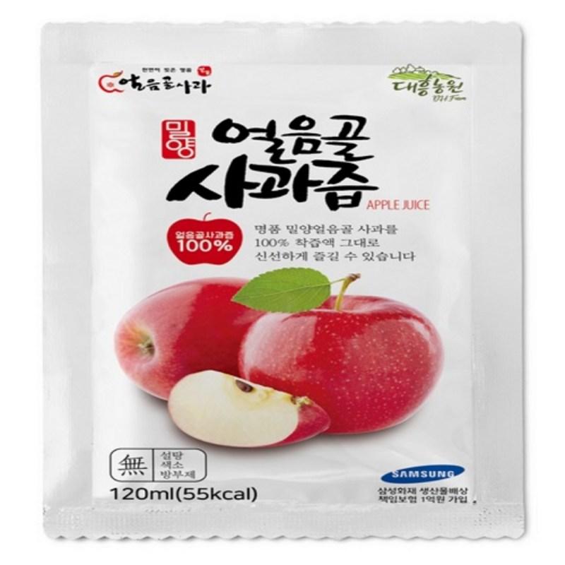 Daeheung Farm Miryang Eoreumgol Apple Juice 120ml * 50 packs