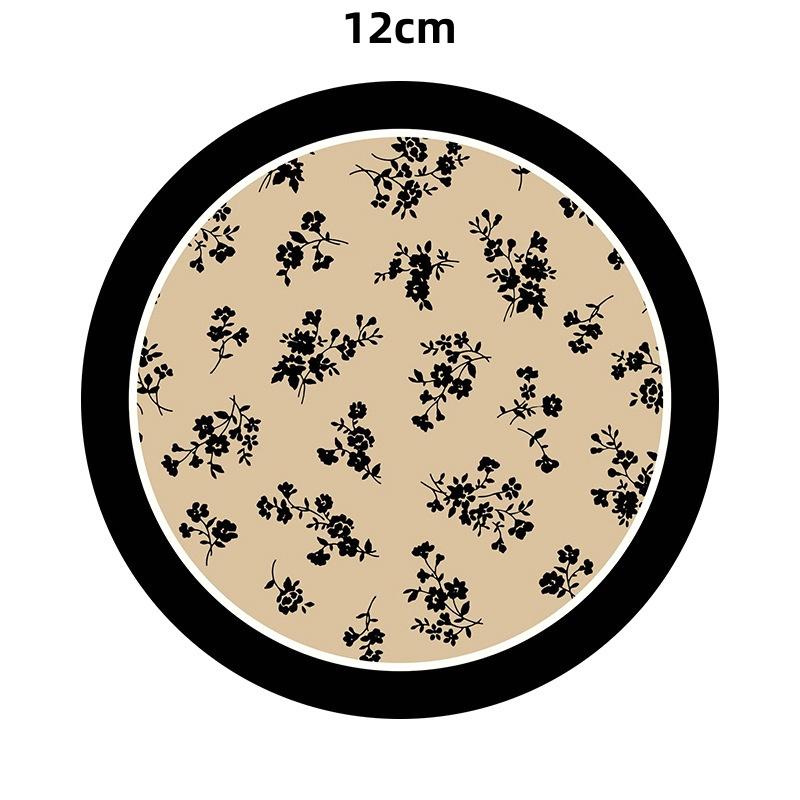 Ретро круглые подставки под цветы, теплоизоляционные, противоожоговые, коврики для стола, креативные домашние диатомитовые абсорбирующие подставки, кухонный аксессуар