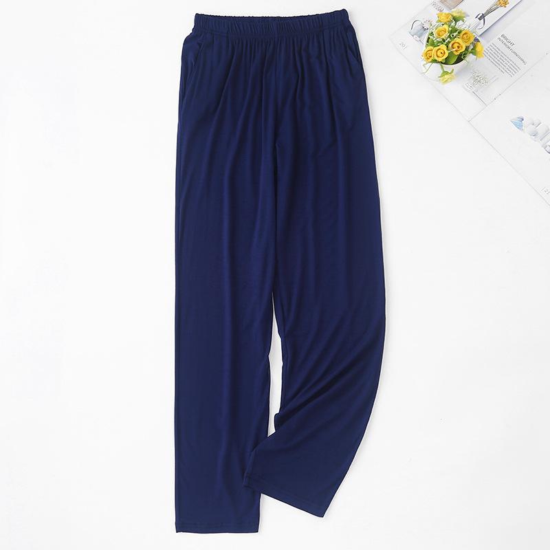2021 Новые мужские и женские модальные пижамы для сна, летние повседневные брюки, брюки, мягкие высокие гибкие прямые брюки, домашняя одежда, пижамные брюки для сна