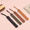 Stationery Bookmarks Office Supply Leather Tag Read Marks New Bookmark Holder  Book