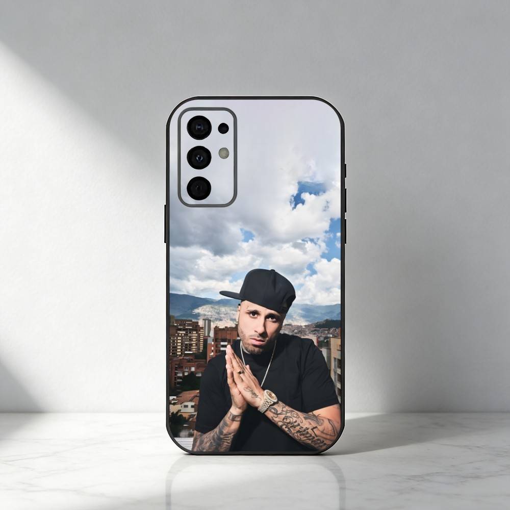 Чехол для телефона Travesuras Nicky Singer J-Jam для Samsung S25, S24, S21, S22, S23, S20, Ultra, S26, Plus, Fe, Note, 5G Черная крышка