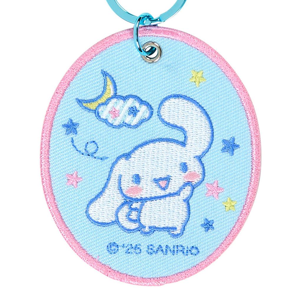 Sanrio Cinnamoroll Embroidered Patch Keychain Awards 1st 485845 (Character Edition) Polyester/Steel