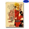 Классический плакат с персонажем аниме «Атака на Титанов»/Тетрадь смерти с цитатами из крафт-бумаги, постеры, художественная живопись для дома, комнаты, бара, кафе, декор
