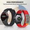 Нейлоновый петлевой ремешок 22/26 мм для Garmin Fenix 8 51/47 мм E 7 7X Pro 6 6X Быстросъемные ремешки для часов Instinct 3 Quatix Epix Pro