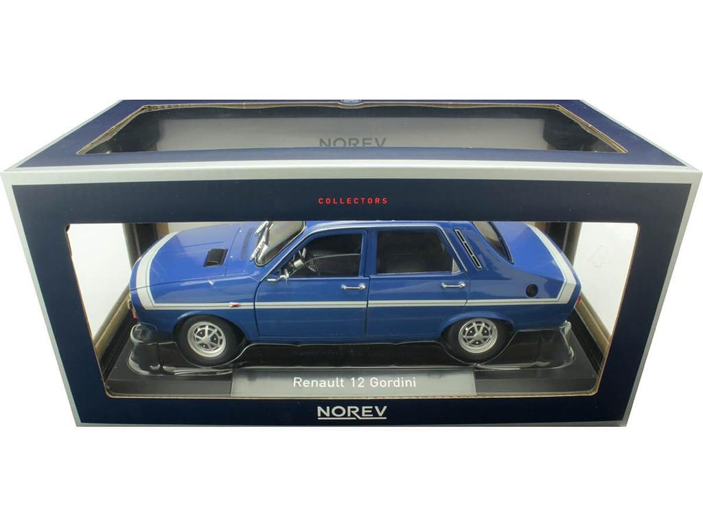 NOREV B Renault 12 Gordini 71 без масштаба 185248 бампер, синий, модель 1/18,
