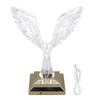 Настольная лампа Crystal Eagle, акриловая светодиодная RGB, беспроводная, сенсорное управление, перезаряжаемая, ночник Eagle Animal