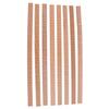 8Pcs/lot Acoustic Guitar Edge Trim Guitar Purfling Strips Solid Wood Guitar Loop DIY Purfling Strip Wood Guitar Binding