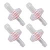 10Pcs Check Valve 1 Way PP Plastic Barb Hose Water Stop   Diameter Diaphragm