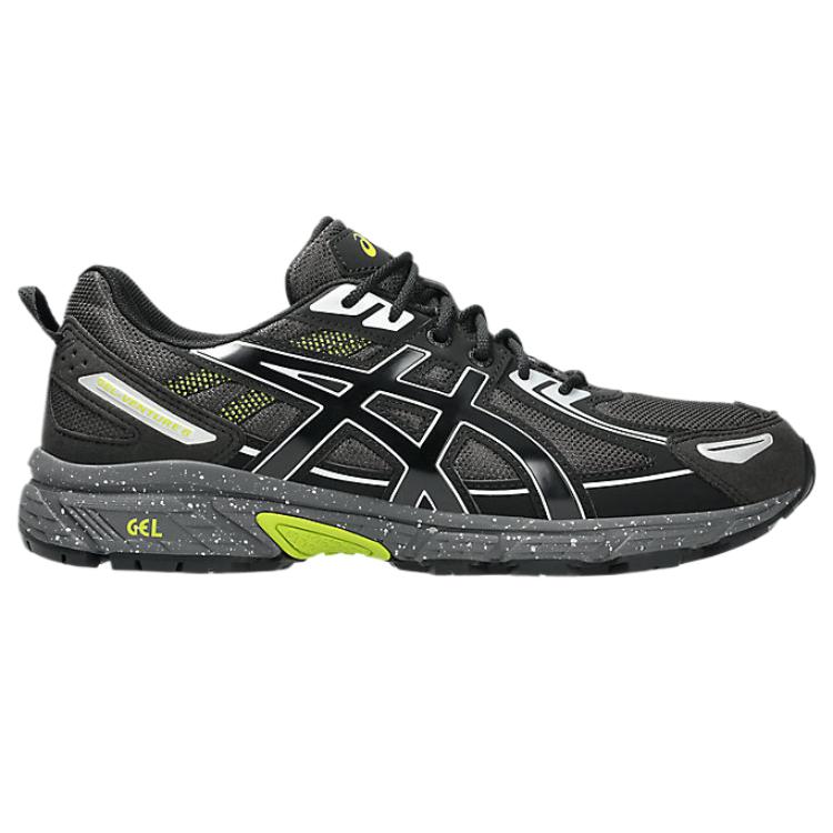 Asics Gel-Venture 6 Стильные Минималистичные Трендовые Кроссовки с Низким Верхом Унисекс Кроссовки для Бега Черные 1203A438-027