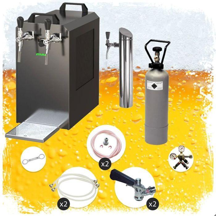 Tireuse à bière - ICH-ZAPFE.DE - STREAM 80 - sous le comptoir - 90 L/h - 2 lignes