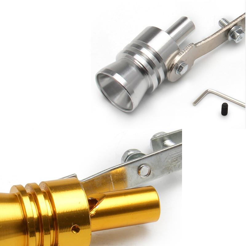 HQ General Car Motorcycle Tail Throat Whistle Turbo Exhaust Pipe Turbine Whistle Motorcycle Sound Simulator  Auto Accessories
