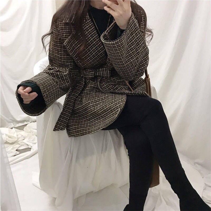 Высокое качество, модная весенне-осенняя корейская версия, короткая куртка с тысячами лацканов, женский новый твидовый повседневный костюм