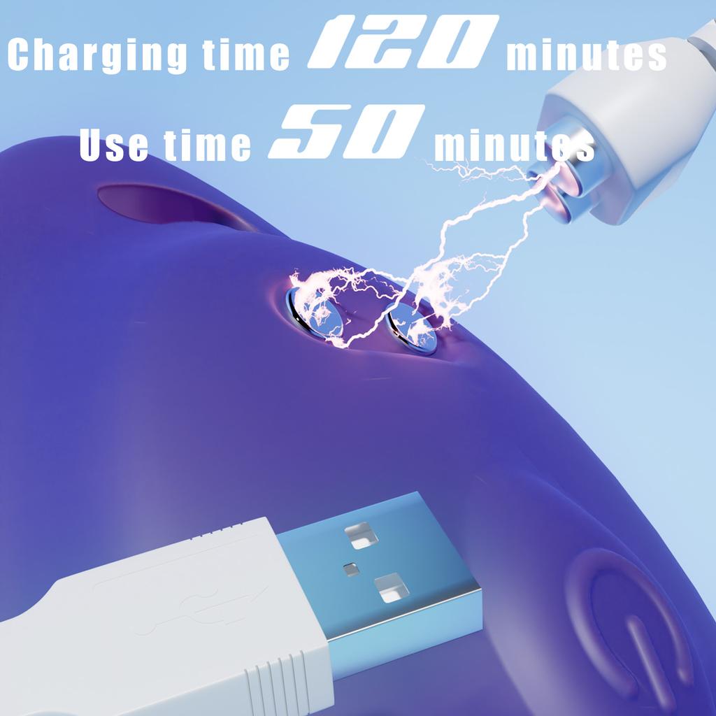 Adult Portable Wearable Vibrating Clitoral Stimulator with 9 Vibration Modes Adult Toy Mini Vibrator Female Sex Toy