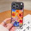 Cartoon Flowers Print Case For iPhone 17 Air 16e 16 15 14 Pro Max 13 15 Pro 17 Pro 17 Shockproof Soft Edge Hard PC Matte Phone Cover