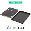 Корпус-адаптер для SSD M.2 NGFF Msata на 2,5-дюймовый SATA3.0, Защитный корпус для SSD M.2 2230 2242 2260 2280