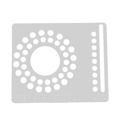 Доска для бисера на запястье, практичная доска для бисероплетения, органайзеры для бисера, лотки для бисера для изготовления бижутерии на запястье и брелоков