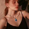 Натуральный Необработанный Лабрадорит Подвеска Полированный Камень со Вспышками Ожерелье Целебные Кристаллы Шармы Украшения для Женщин и Мужчин