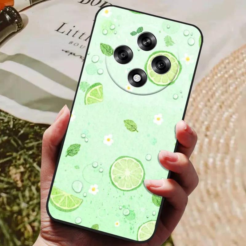 Чехол для Oppo Reno 12F 4G CPH2687 Милый Рисованный Чехол Мягкий Силиконовый Чехол Для Oppo Reno12 F Reno 12 FS Reno12F F27 5G Чехол-сумка