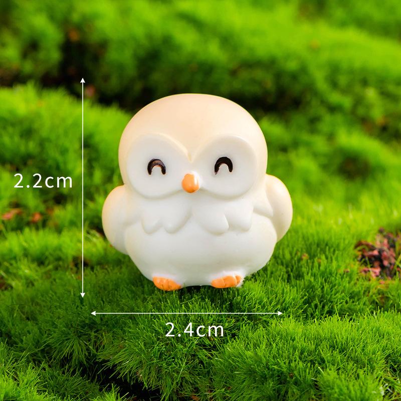 Мох Микроландшафт Украшение Мультфильм Милая Птица Утконос Фламинго Орел Животное Украшение Садовое Украшение