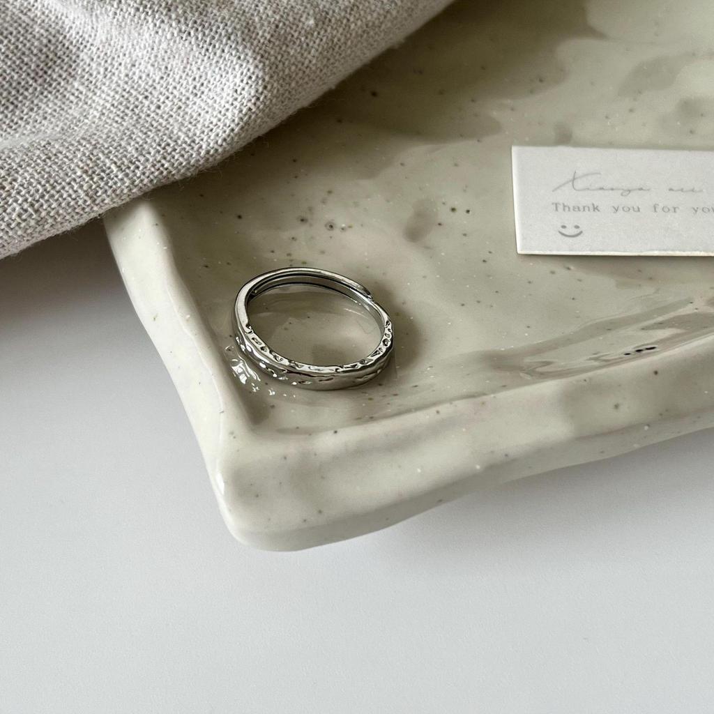 Retro Style Versatile Heart Open Ring for Women