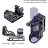 360° Rotating Flashlight Belt Holder with Lever Side Lock Flashlight Cover  Fishing
