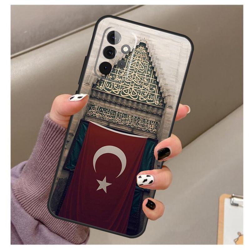 Чехол Турецкий Флаг для Samsung Galaxy A32 A52 A12 A22 A16 A26 A36 A56 A06 A55 A35 A15 A54 A34 A14 A13 A53
