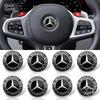 D8CarSteering Wheel Center Cover Sticker Hub Cap For Mercedes Benz A C GLCGLA W205 W204 W203 W212 W211 W213 W210 W164 A1714000025