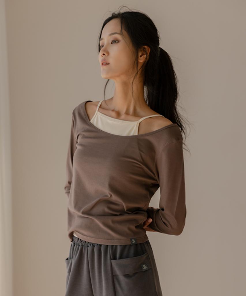 MOREOUT Women'S Yoga Wear Modal Air Long Sleeve 3Tt5377
