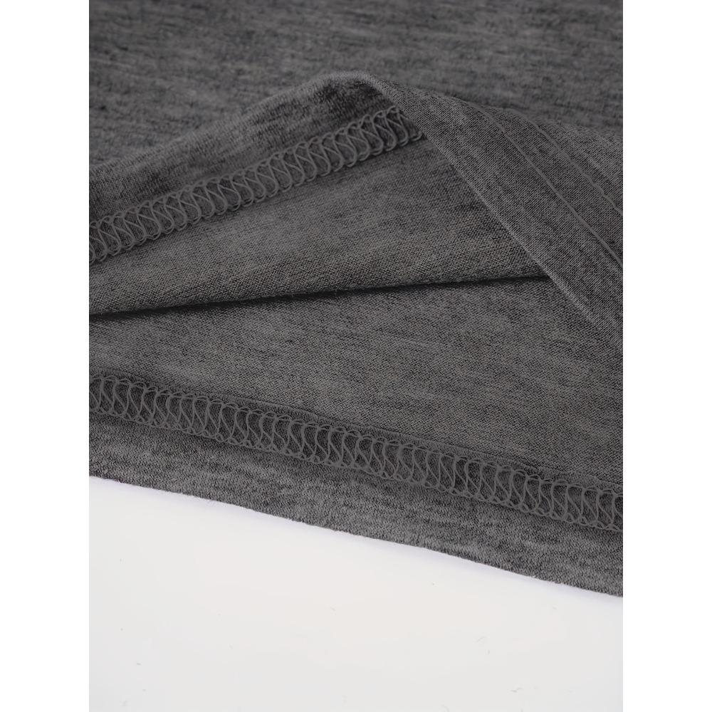 Fashionable crew-neck women's long-sleeve T-shirt, casual style, perfect for autumn commuting and daily wear