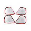 Aluminum Alloy Car Door Speaker Frame Trim Cover For Benz B GLB Class W247 X247