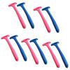 Бритва Seven Star Callus Razor Blue 5 шт. + Pink 5 шт., 1 набор, корейское лезвие для бритвы