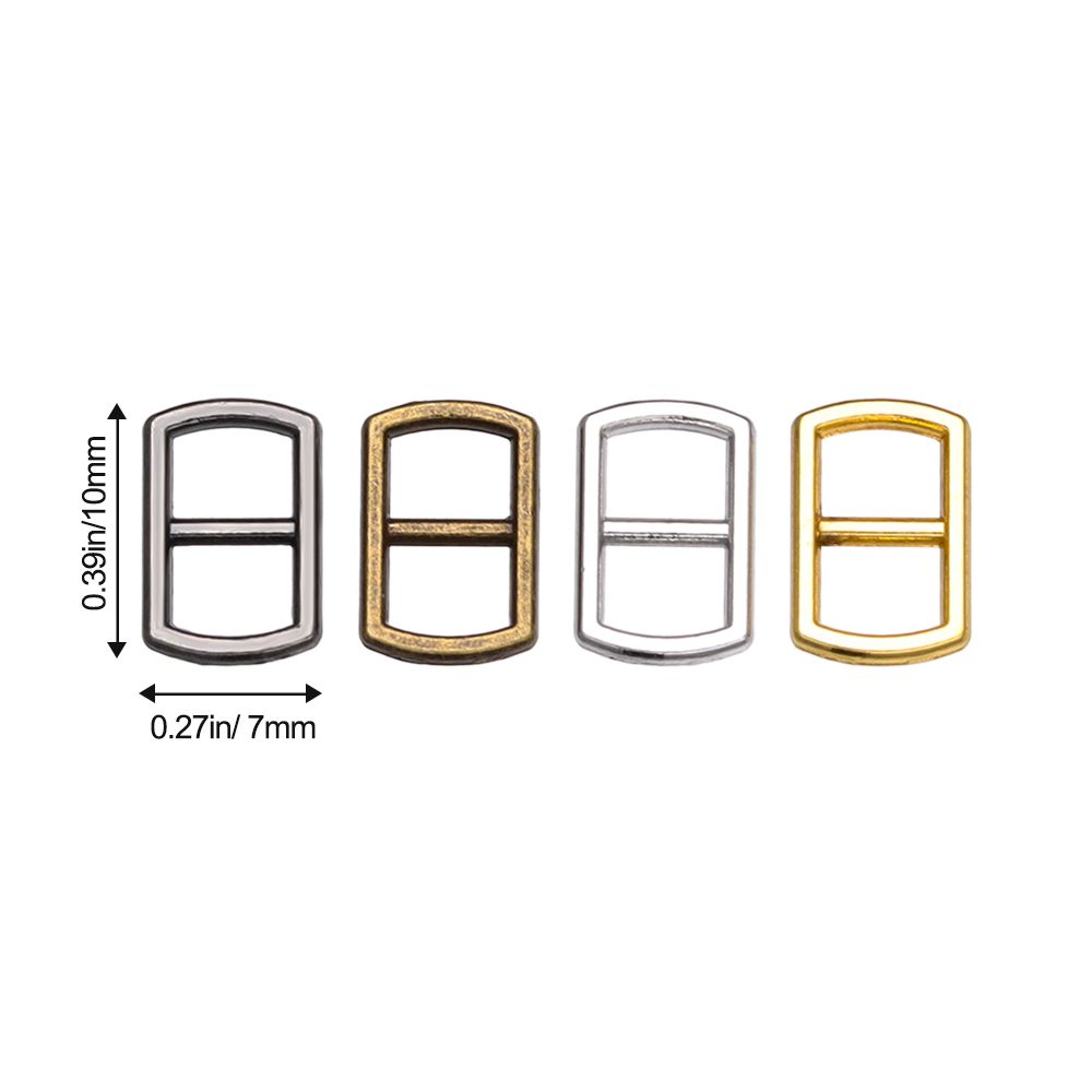 4 Colors Mini Ultra-small Diy Dolls Buckles Doll Bags Accessories Tri-glide Buckle Belt Buttons