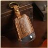 Volkswagen Passat Golf Magotan Crazy Horse Leather Keychain and Key Bag