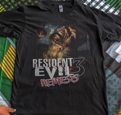 РЕТРО Футболка с графикой Resident Evil 3 S-5XL Унисекс
